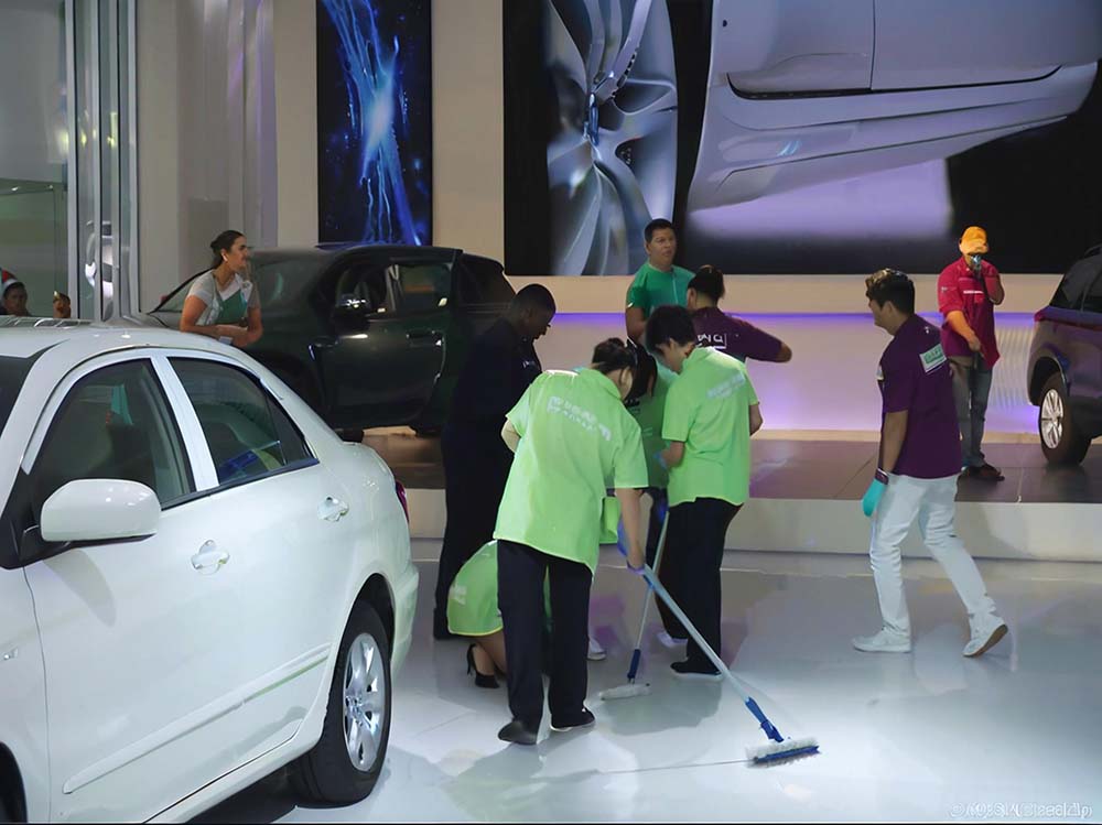 車展保潔